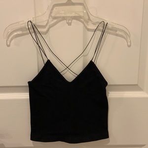 tilly’s black seamless tank top